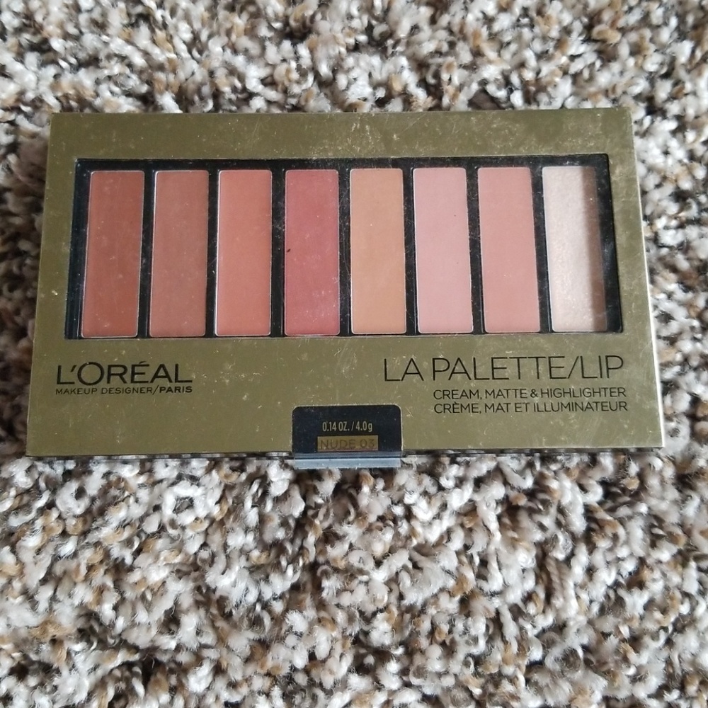Brand New L'oreal Lip Palette